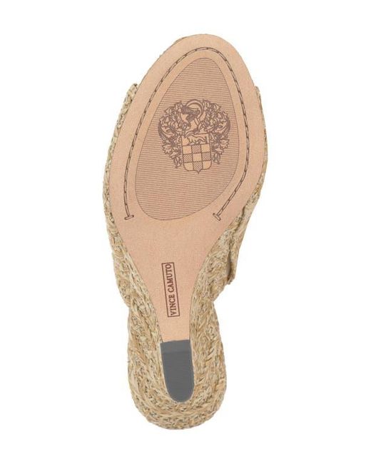 Vince Camuto Natural Vilty Wedge Slide Sandal