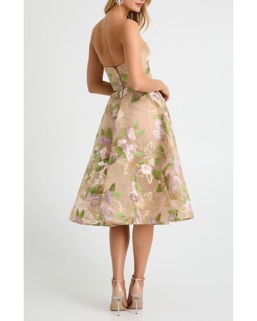 sachin and babi light blue dress Hattie Dress in Embroidered Spring Floral