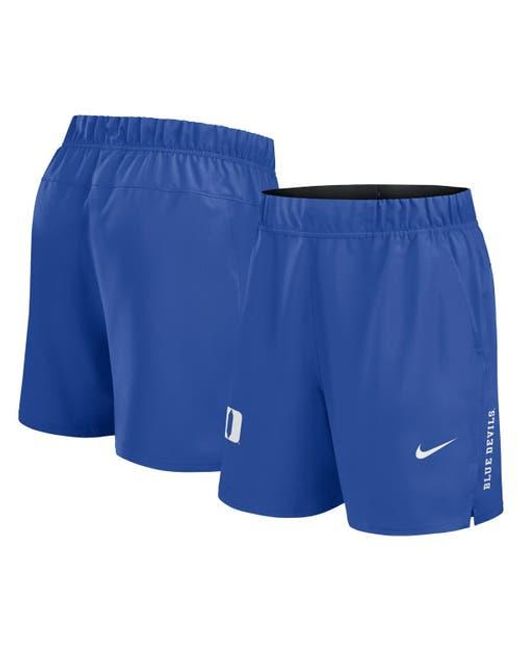 Nike Blue Duke Devils Primetime Woven Victory Performance Shorts for men