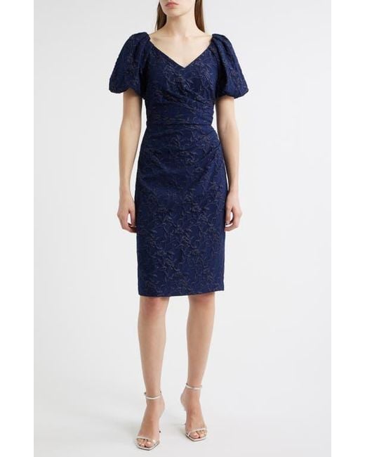 eliza j floral lace sheath dress Eliza J Pink Lace Sheath Dress - Women's 2