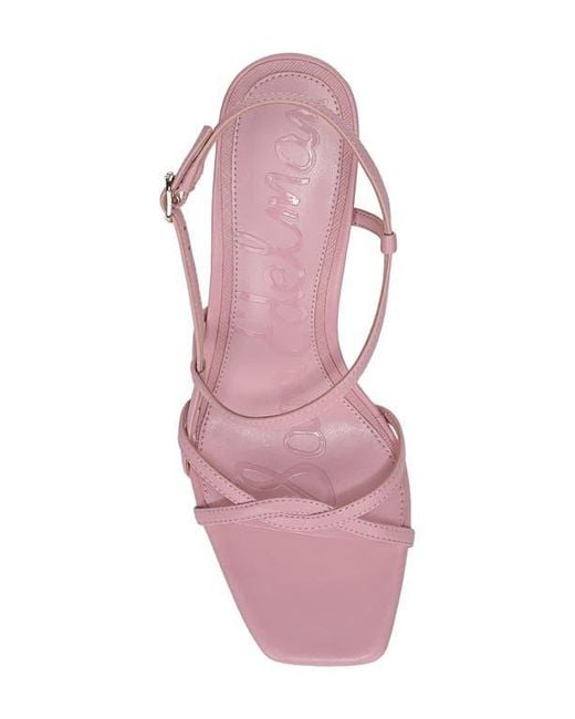 Sam Edelman Pink Elissa Slingback Sandal