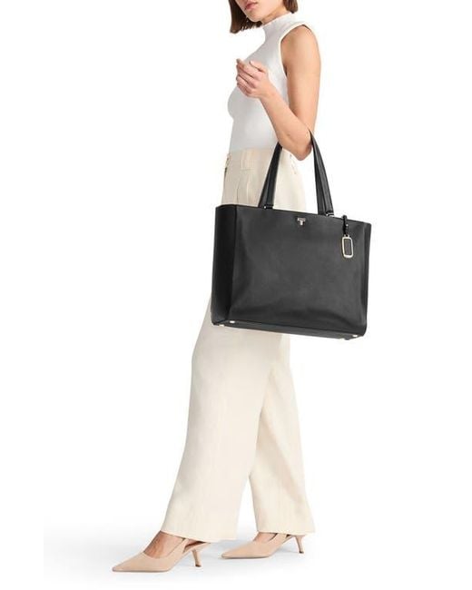 Tumi Black Large Vail Leather Tote