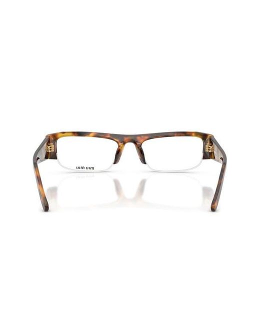 Miu Miu Multicolor 54Mm Rectangular Sunglasses