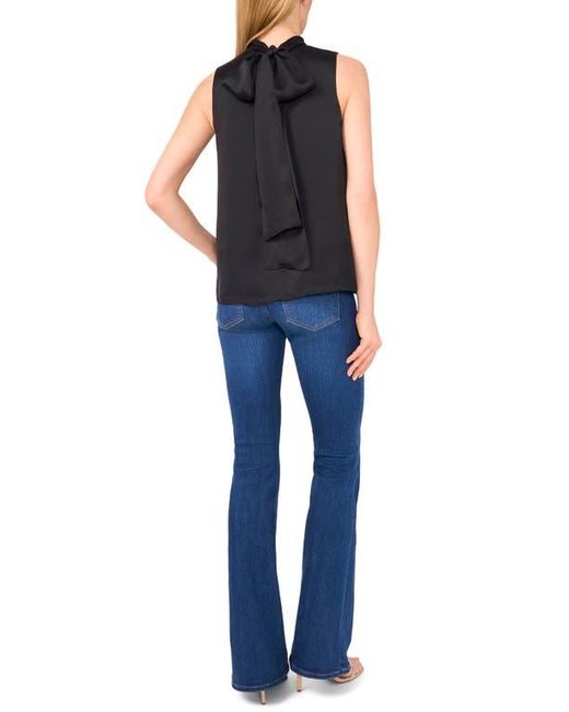 Ted Baker Blue Sleeveless Bow Top