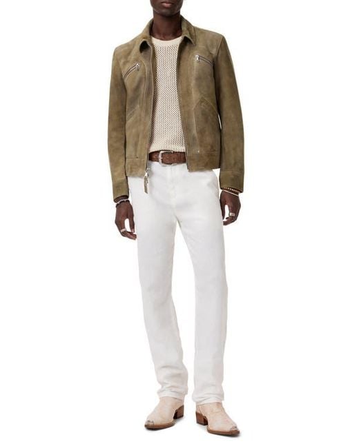 John Varvatos Natural Augusto Chunky Wool & Linen Sweater Vest for men