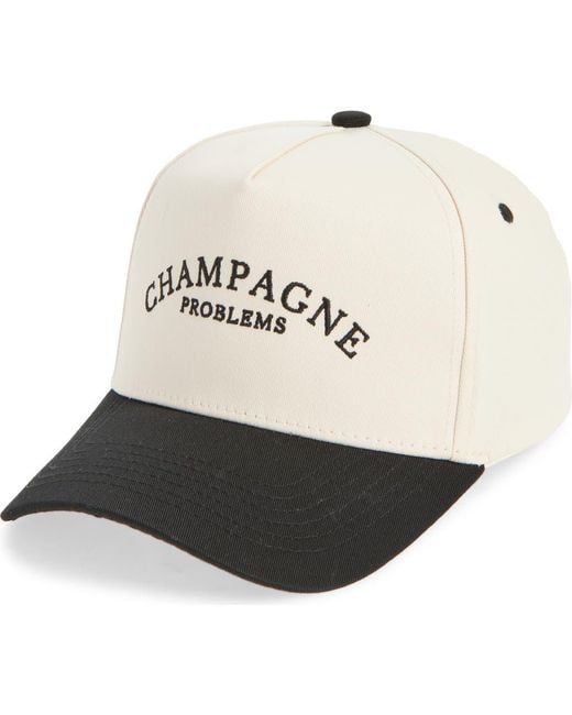 KenzKustomz Black Champagne Problems Trucker Hat