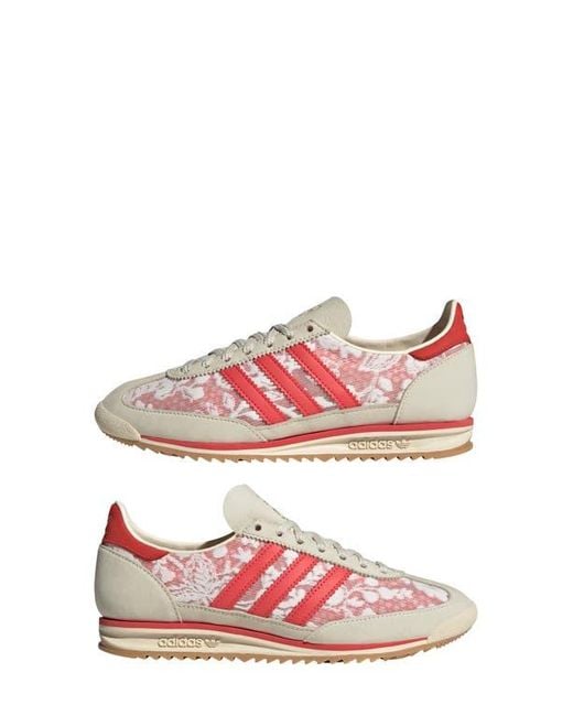 Adidas Pink X Liberty London Sl 72 Og Sneaker
