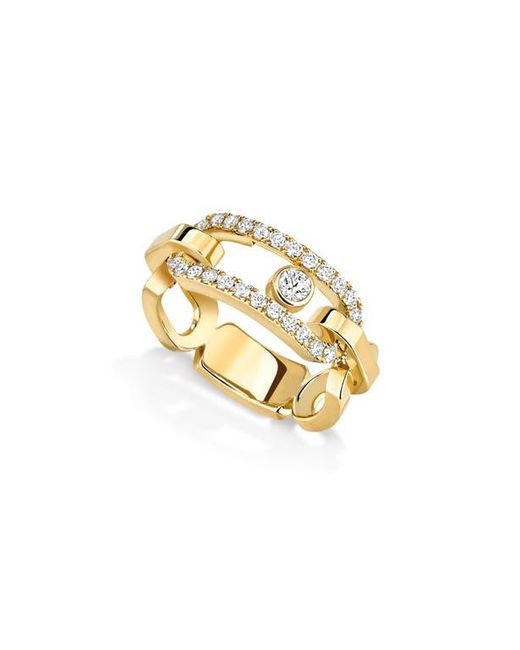 Messika Metallic Move Link Ring