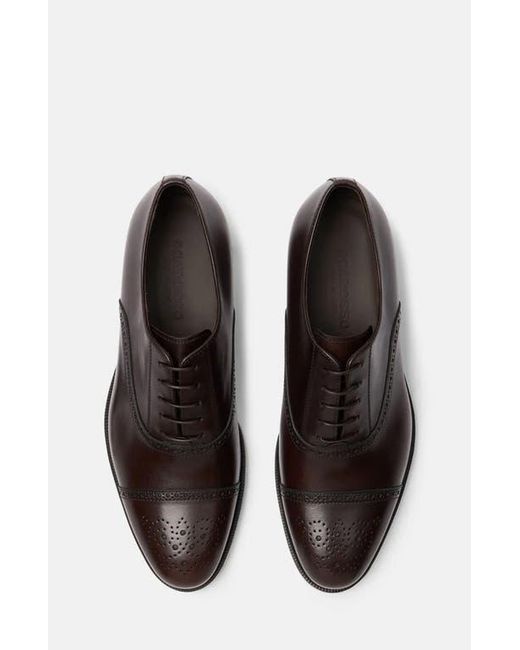 Scarosso White Silvio Oxfords for men