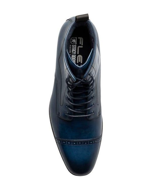 Stacy Adams Blue Henry Cap Toe Boot for men