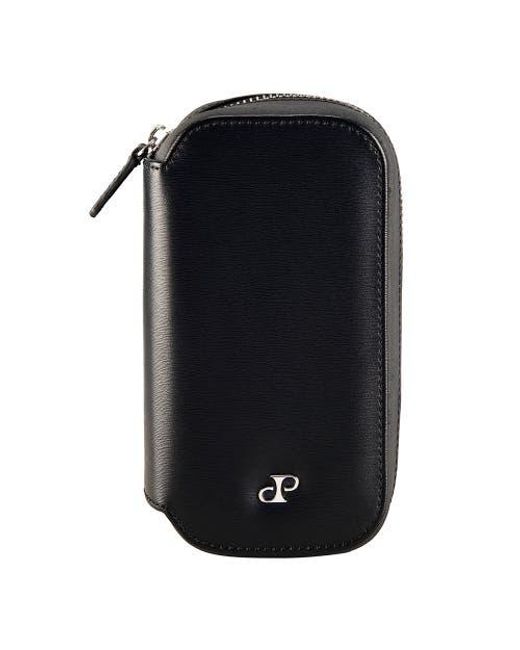 Wolf Black Philipp 2 Piece Watch Zip Case for men