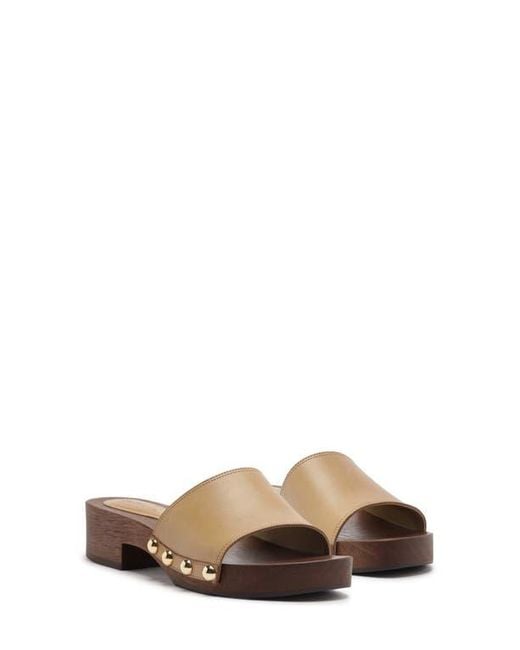 SCHUTZ SHOES Brown Shayla Slide Sandal