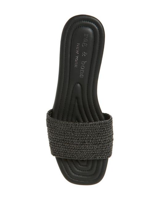 【関税込み】rag & bone ブラック Ellie サンダル Rag & Bone Ellie Slide Sandal in Black | Lyst