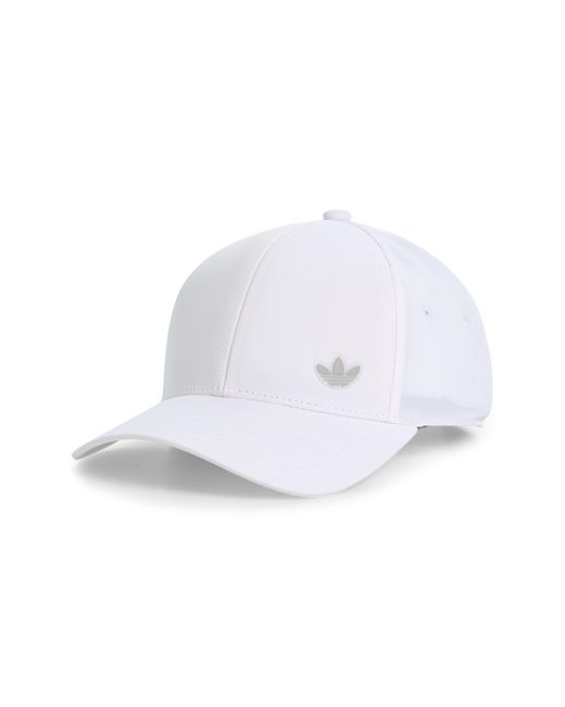 Adidas White Luna Structured Strap Back Hat