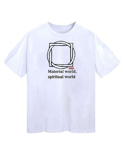 VERYRARE Blue Material World Tee for men