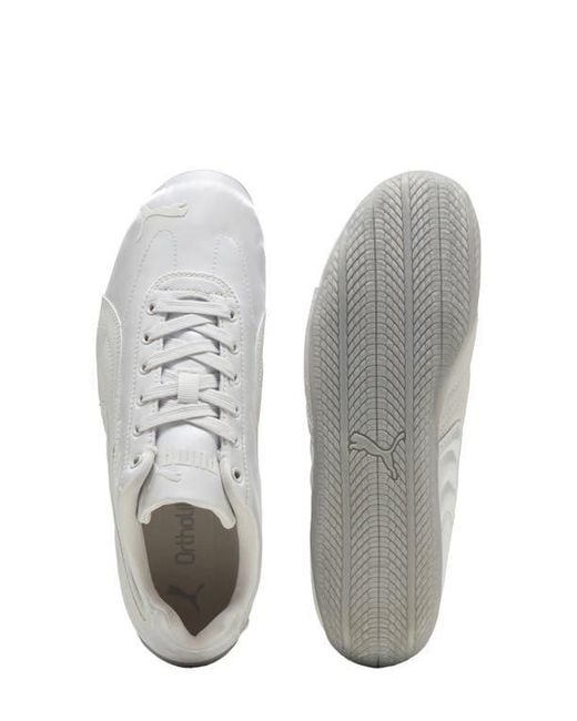 PUMA White Speedcat Anodized Sneaker