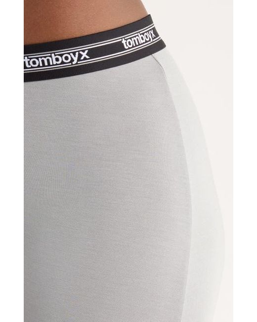 TOMBOYX Gray Stretch Modal 9-Inch Boxer Briefs