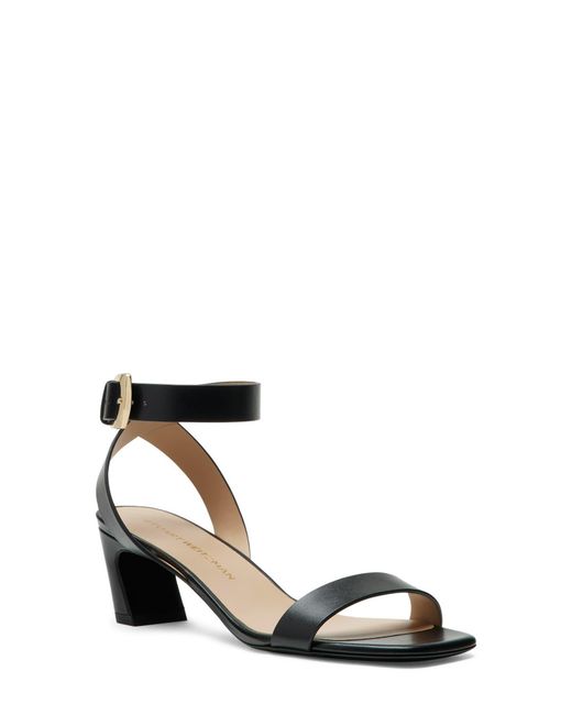 Stuart Weitzman Black Sai Sandal 50