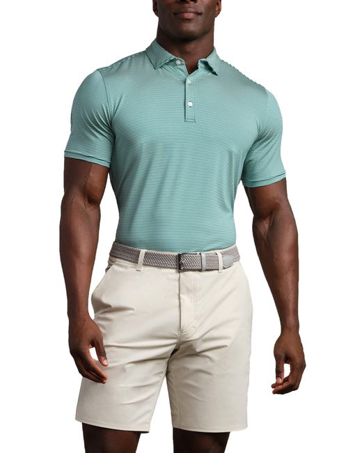 Rhone Green Drive Time Performance Polo for men