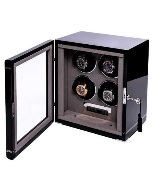 Rapport Black Formula Quad Watch Winder