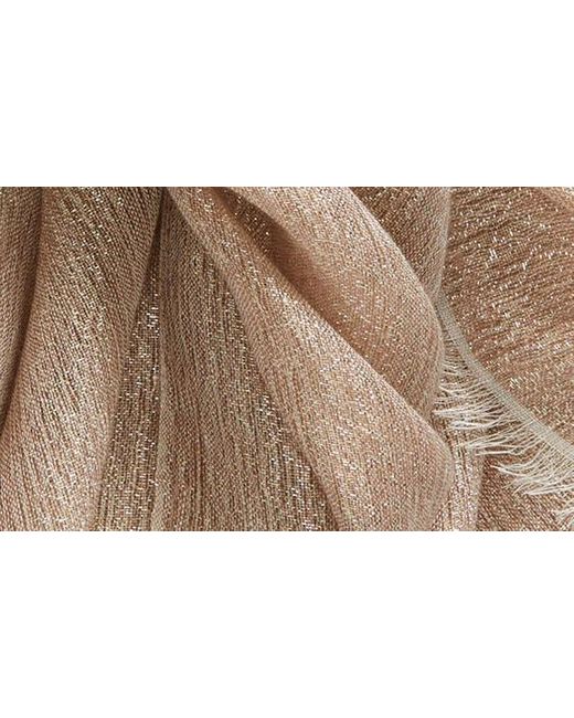 Jane Carr Natural The Summer Cosmos Cashmere Blend Scarf