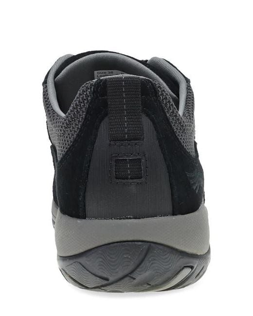 Dansko Black 'Paisley' Waterproof Sneaker