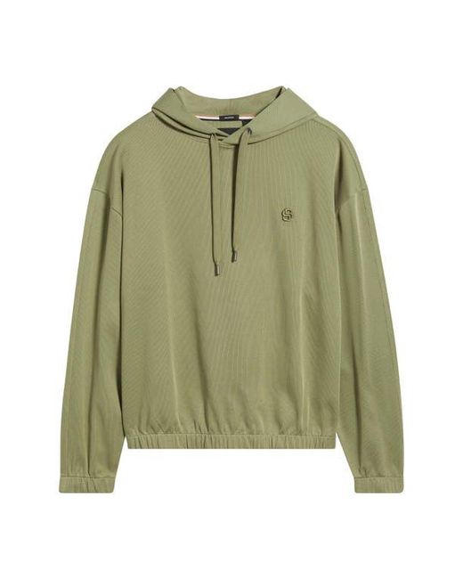Boss Green Stevens Cotton Pullover Hoodie for men