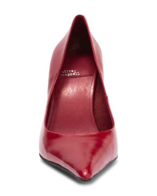 Jeffrey Campbell Red Risktaker Pointed Toe Pump