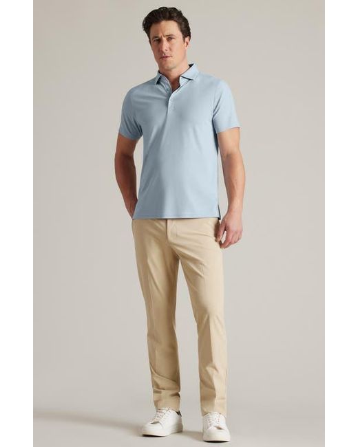 Rhone Blue Regatta Piqué Performance Polo for men
