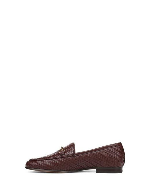 Sam Edelman Brown Loraineweave Bit Loafer
