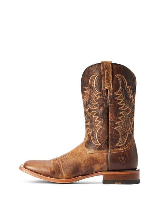 Ariat Brown Point Ryder Western Boot for men