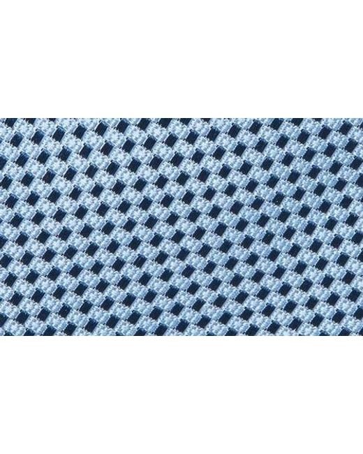 Canali Blue Neat Silk Tie for men