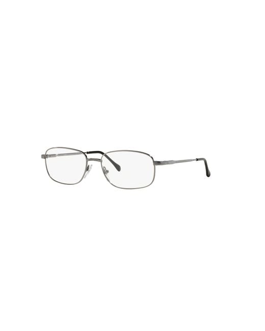 Sferoflex Metallic 52Mm Square Optical Glasses for men