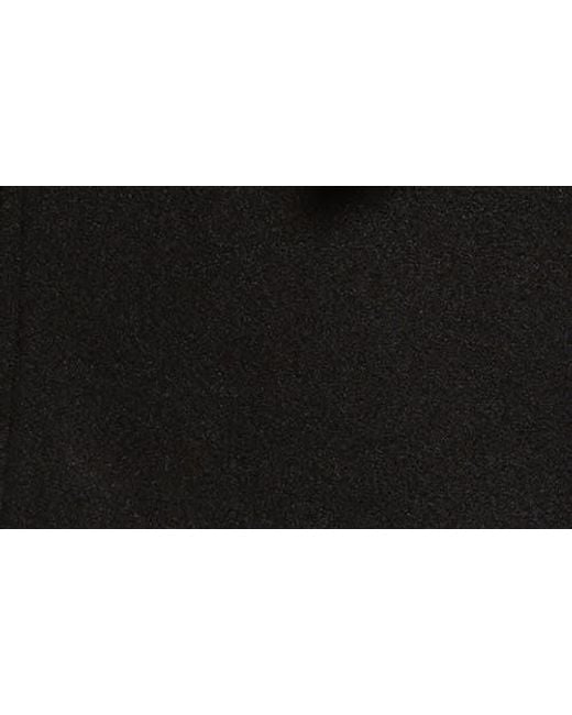 Michael Kors Black Belted Coat With Oversize Collar