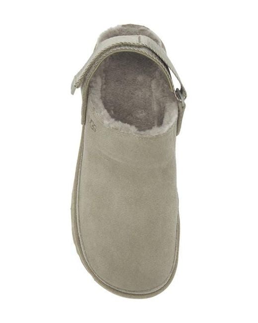 Ugg Gray Goldenstar Cozy Clog