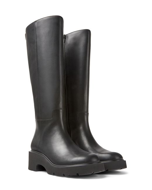 Camper Black Milah Platform Boot