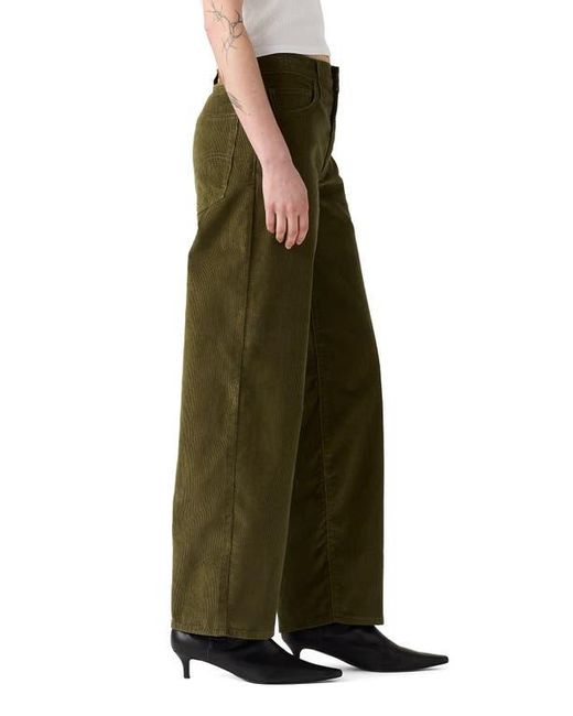 Levi's Green Baggy Dad Corduroy Jeans