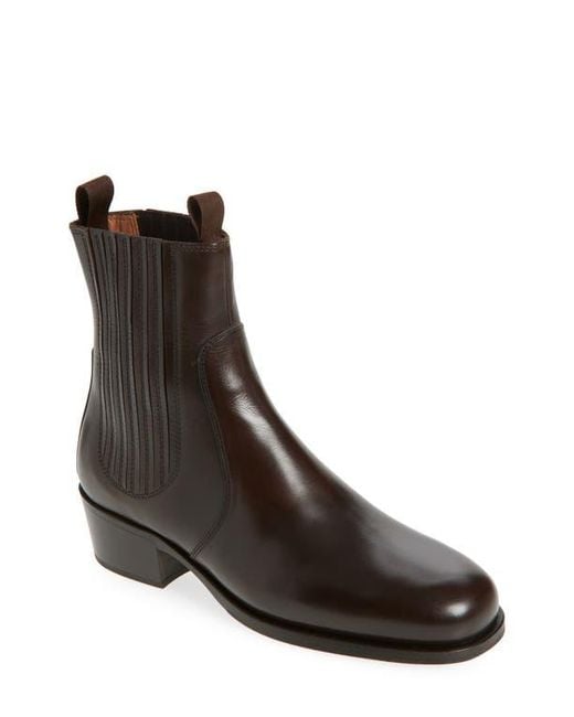Lemaire Brown Chelsea Boot for men