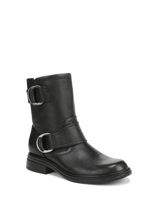 Naturalizer Black Optimus Moto Boot