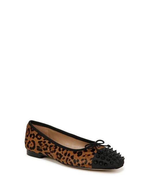 Sam Edelman Brown Monet Cap Toe Ballet Flat