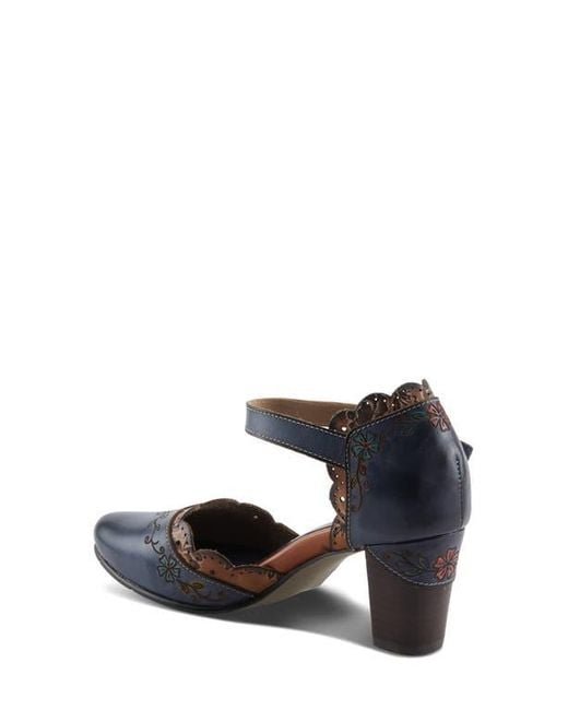Spring Step Multicolor Sayyes Ankle Strap Pump