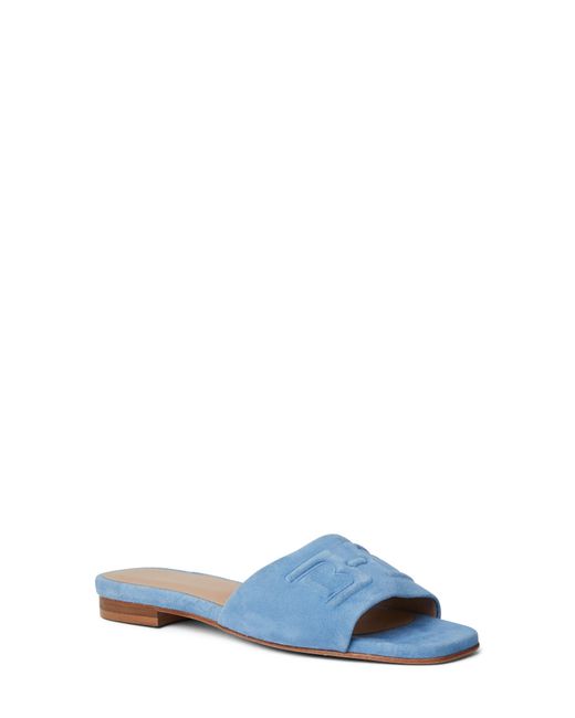 Bruno Magli Blue Fabia Slide Sandal