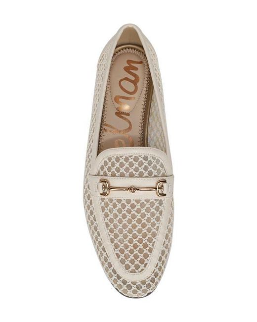 Sam Edelman White Loraine Mesh Flat