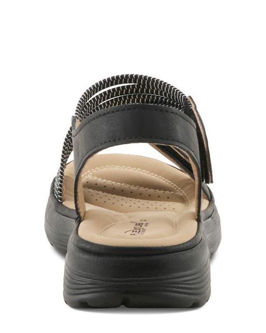 Flexus by Spring Step White Abie Platform Sandal