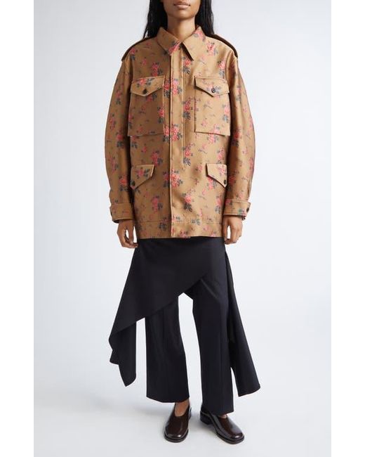 Monse Black Deconstructed Stretch Virgin Wool Skirt Pants