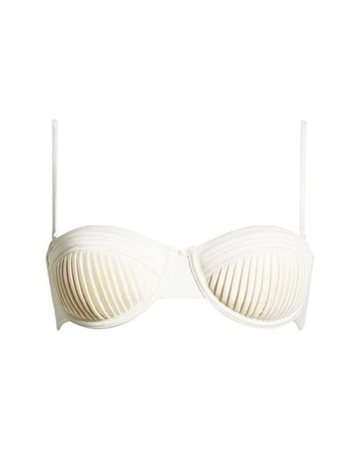 Solid & Striped Natural Solene Underwire Bikini Top