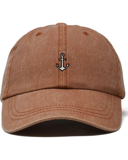 Alix Brown Anchor Dad Cap