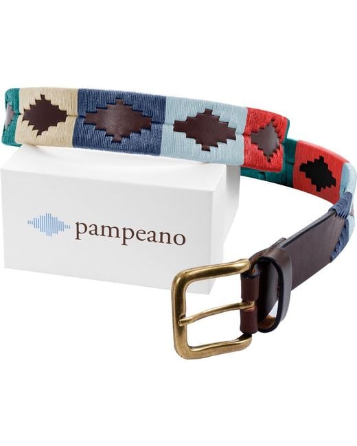 Pampeano Blue Multi Belt for men