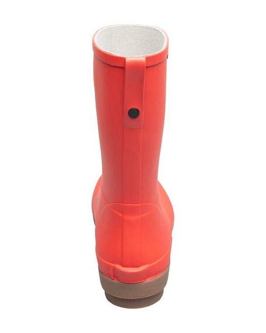 Bogs Red Amanda Ii Waterproof Rain Boot