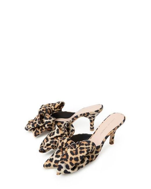 Loeffler Randall White Margot Pointed Toe Mule